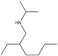 (2-ethylhexyl)(propan-2-yl)amine Struktur