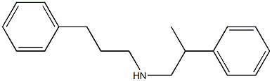 (2-phenylpropyl)(3-phenylpropyl)amine Struktur