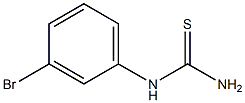 (3-bromophenyl)thiourea Struktur