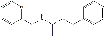 (4-phenylbutan-2-yl)[1-(pyridin-2-yl)ethyl]amine Struktur