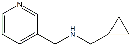 (cyclopropylmethyl)(pyridin-3-ylmethyl)amine Struktur