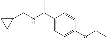 (cyclopropylmethyl)[1-(4-ethoxyphenyl)ethyl]amine Struktur