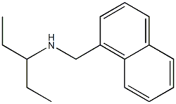 (naphthalen-1-ylmethyl)(pentan-3-yl)amine Struktur