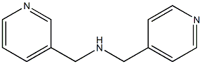 (pyridin-3-ylmethyl)(pyridin-4-ylmethyl)amine Struktur