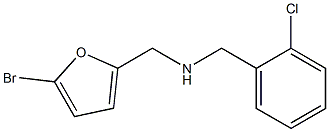 [(5-bromofuran-2-yl)methyl][(2-chlorophenyl)methyl]amine Struktur