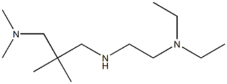 [2-({[2-(diethylamino)ethyl]amino}methyl)-2-methylpropyl]dimethylamine Struktur