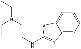 [2-(1,3-benzothiazol-2-ylamino)ethyl]diethylamine Structure