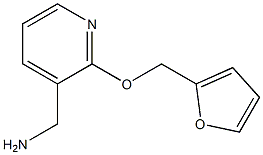 [2-(2-furylmethoxy)pyridin-3-yl]methylamine Struktur