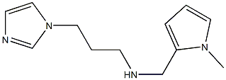 [3-(1H-imidazol-1-yl)propyl][(1-methyl-1H-pyrrol-2-yl)methyl]amine Struktur