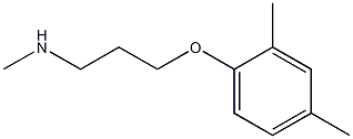 [3-(2,4-dimethylphenoxy)propyl](methyl)amine Struktur