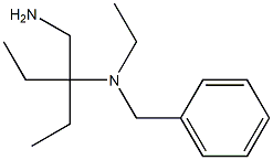 [3-(aminomethyl)pentan-3-yl](benzyl)ethylamine Struktur