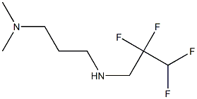 [3-(dimethylamino)propyl](2,2,3,3-tetrafluoropropyl)amine Struktur