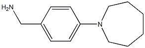 [4-(azepan-1-yl)phenyl]methanamine Struktur