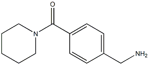 [4-(piperidin-1-ylcarbonyl)phenyl]methanamine Struktur