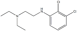 {2-[(2,3-dichlorophenyl)amino]ethyl}diethylamine Struktur