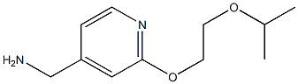 {2-[2-(propan-2-yloxy)ethoxy]pyridin-4-yl}methanamine Struktur