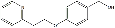 {4-[2-(pyridin-2-yl)ethoxy]phenyl}methanol Struktur