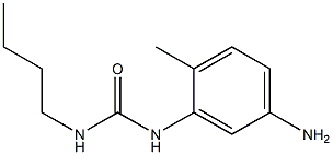 1-(5-amino-2-methylphenyl)-3-butylurea Struktur