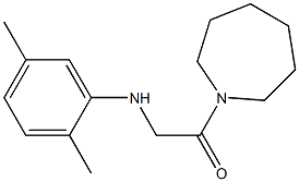 1-(azepan-1-yl)-2-[(2,5-dimethylphenyl)amino]ethan-1-one