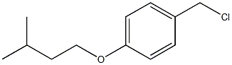 1-(chloromethyl)-4-(3-methylbutoxy)benzene Struktur