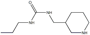 1-(piperidin-3-ylmethyl)-3-propylurea Struktur