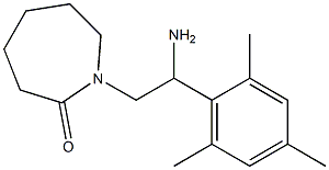 1-[2-amino-2-(2,4,6-trimethylphenyl)ethyl]azepan-2-one Struktur