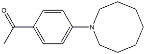 1-[4-(azocan-1-yl)phenyl]ethan-1-one Struktur