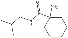 1-amino-N-isobutylcyclohexanecarboxamide Struktur