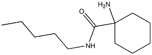 1-amino-N-pentylcyclohexanecarboxamide Struktur