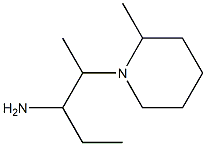 1-ethyl-2-(2-methylpiperidin-1-yl)propylamine Struktur