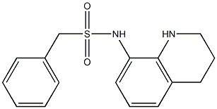 1-phenyl-N-(1,2,3,4-tetrahydroquinolin-8-yl)methanesulfonamide Struktur