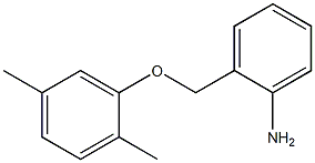 2-(2,5-dimethylphenoxymethyl)aniline Struktur