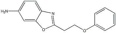 2-(2-phenoxyethyl)-1,3-benzoxazol-6-amine Struktur