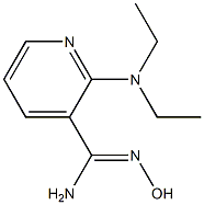 2-(diethylamino)-N'-hydroxypyridine-3-carboximidamide Struktur