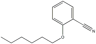2-(hexyloxy)benzonitrile Struktur