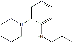 2-(piperidin-1-yl)-N-propylaniline Struktur