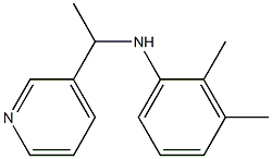 2,3-dimethyl-N-[1-(pyridin-3-yl)ethyl]aniline Struktur