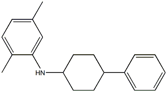 2,5-dimethyl-N-(4-phenylcyclohexyl)aniline Struktur