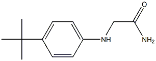 2-[(4-tert-butylphenyl)amino]acetamide Struktur