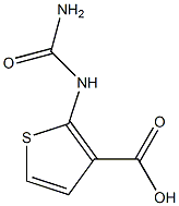 2-[(aminocarbonyl)amino]thiophene-3-carboxylic acid Struktur