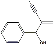 2-[hydroxy(phenyl)methyl]prop-2-enenitrile Struktur