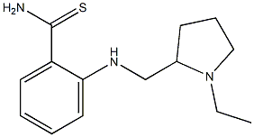 2-{[(1-ethylpyrrolidin-2-yl)methyl]amino}benzene-1-carbothioamide Struktur