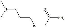 2-{[3-(dimethylamino)propyl]amino}acetamide Struktur