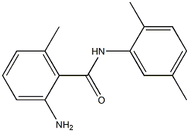 2-amino-N-(2,5-dimethylphenyl)-6-methylbenzamide Struktur