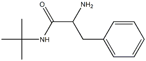 2-amino-N-(tert-butyl)-3-phenylpropanamide Struktur