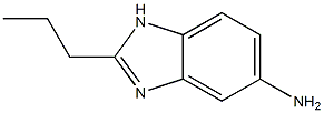 2-propyl-1H-benzimidazol-5-amine Struktur