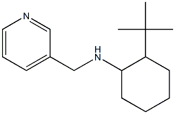 2-tert-butyl-N-(pyridin-3-ylmethyl)cyclohexan-1-amine Struktur