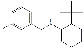 2-tert-butyl-N-[(3-methylphenyl)methyl]cyclohexan-1-amine Struktur