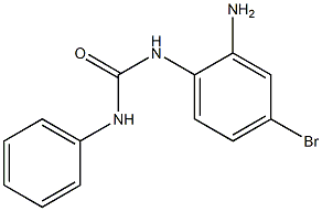 3-(2-amino-4-bromophenyl)-1-phenylurea Struktur