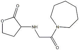 3-{[2-(azepan-1-yl)-2-oxoethyl]amino}oxolan-2-one Struktur